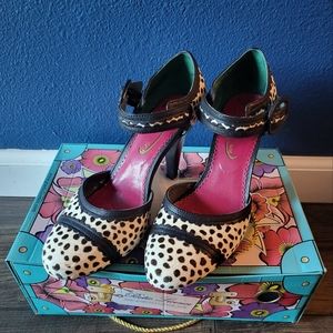 Poetic License Pumkin Patch heels sz 39